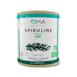 Spiruline Bio en comprimés - Cure de 1 mois